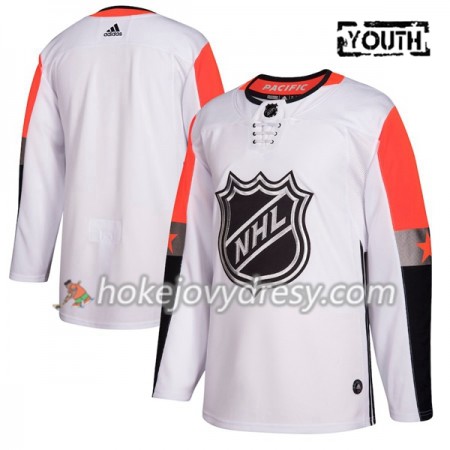 Dětské Hokejový Dres  2018 NHL All-Star Pacific Division Blank Adidas Bílá Authentic